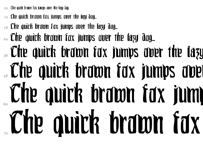 Pittoresk font waterfall